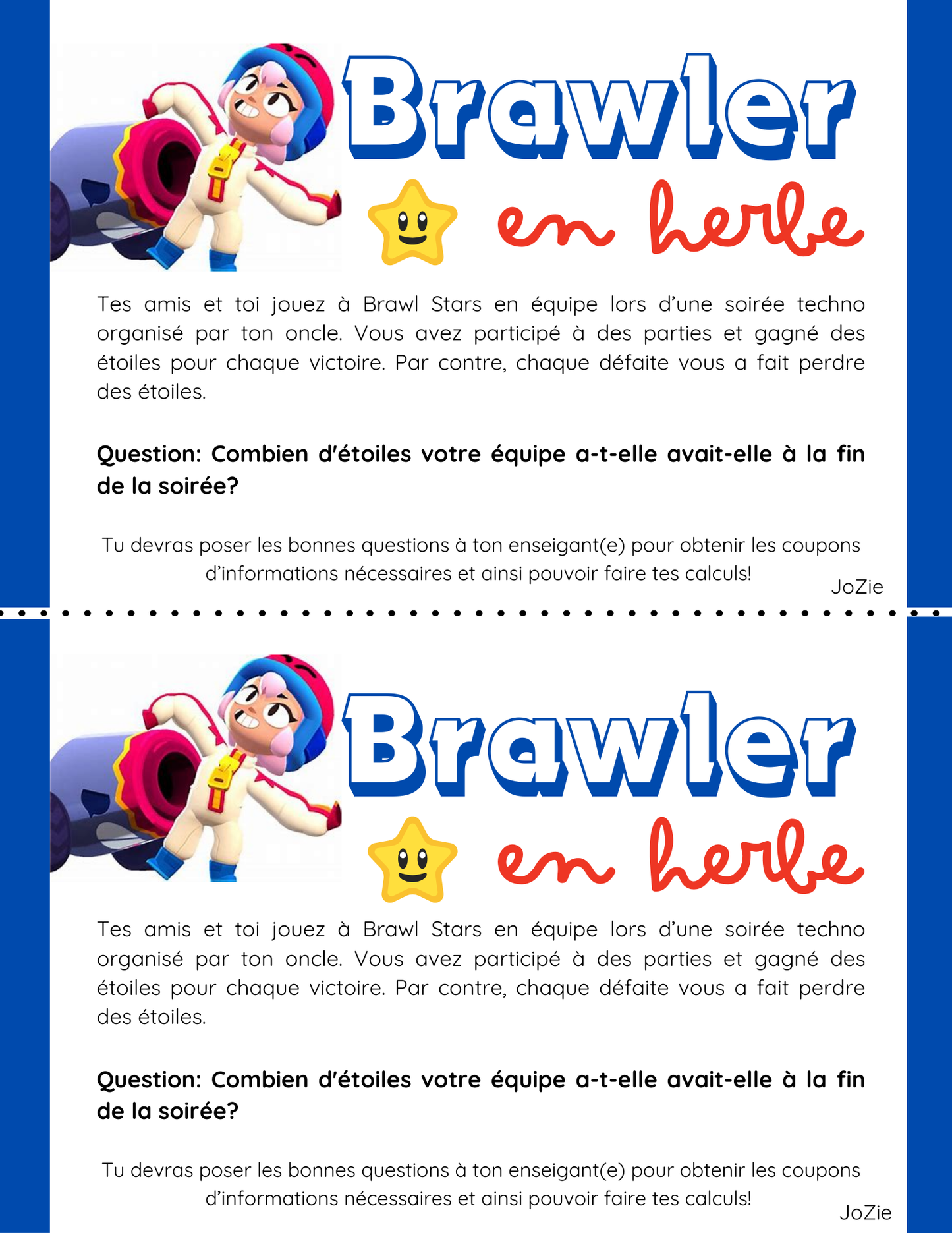 2e cycle Raisonner - 3 tâches découpées