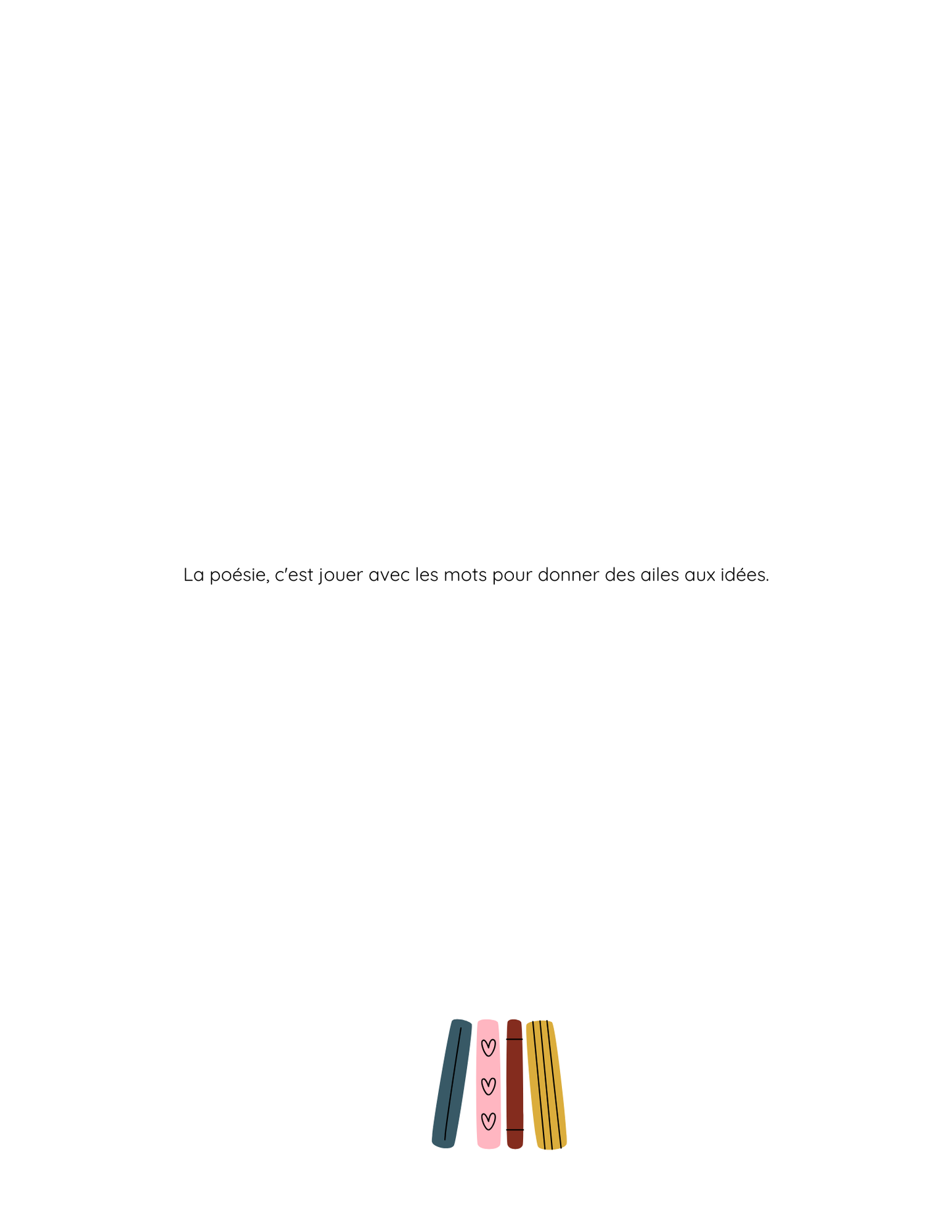 La poésie - Dossier complet