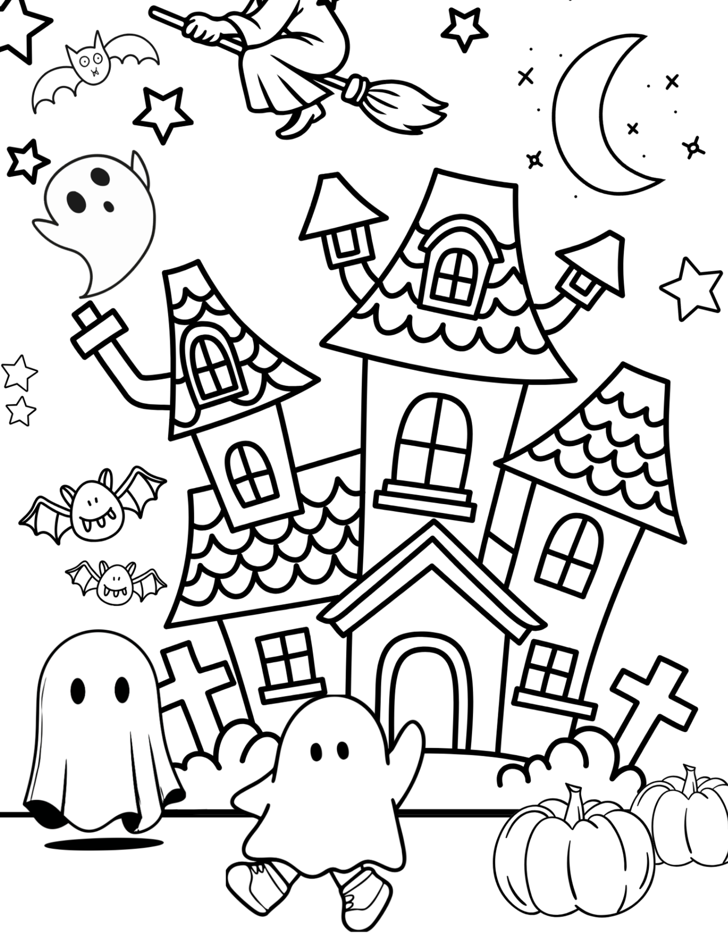 Lis et colorie - Halloween 2e cycle