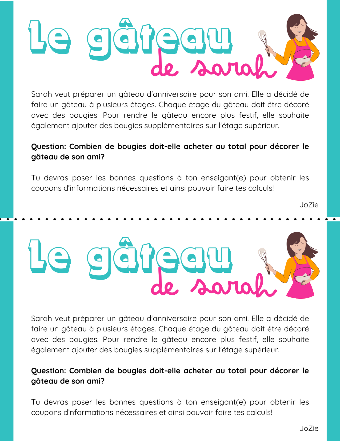 2e cycle Raisonner - 3 tâches découpées
