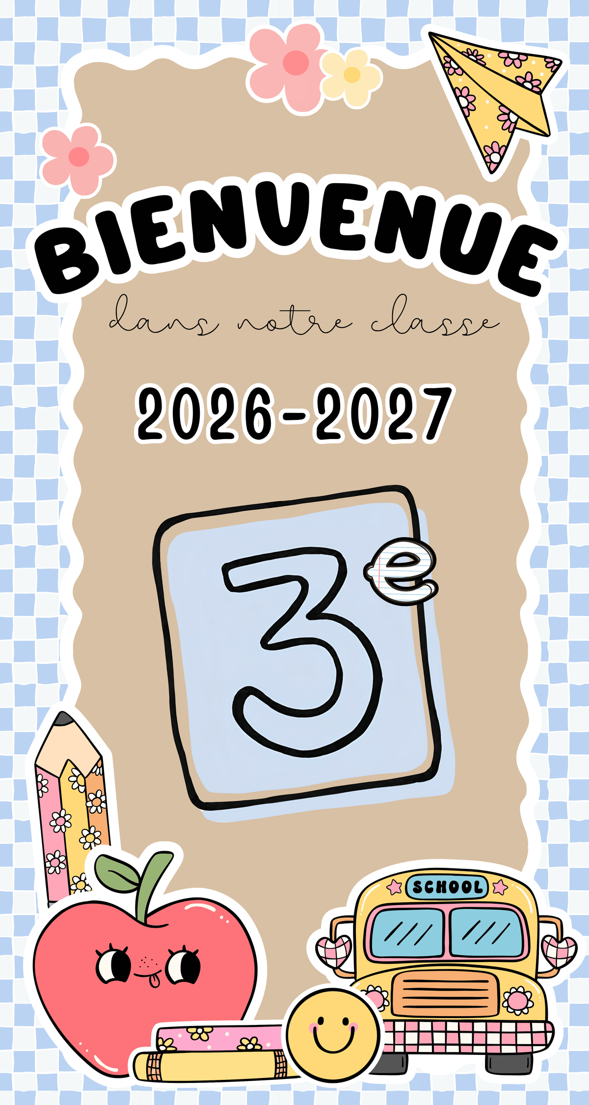 Banderoles de porte - primaire