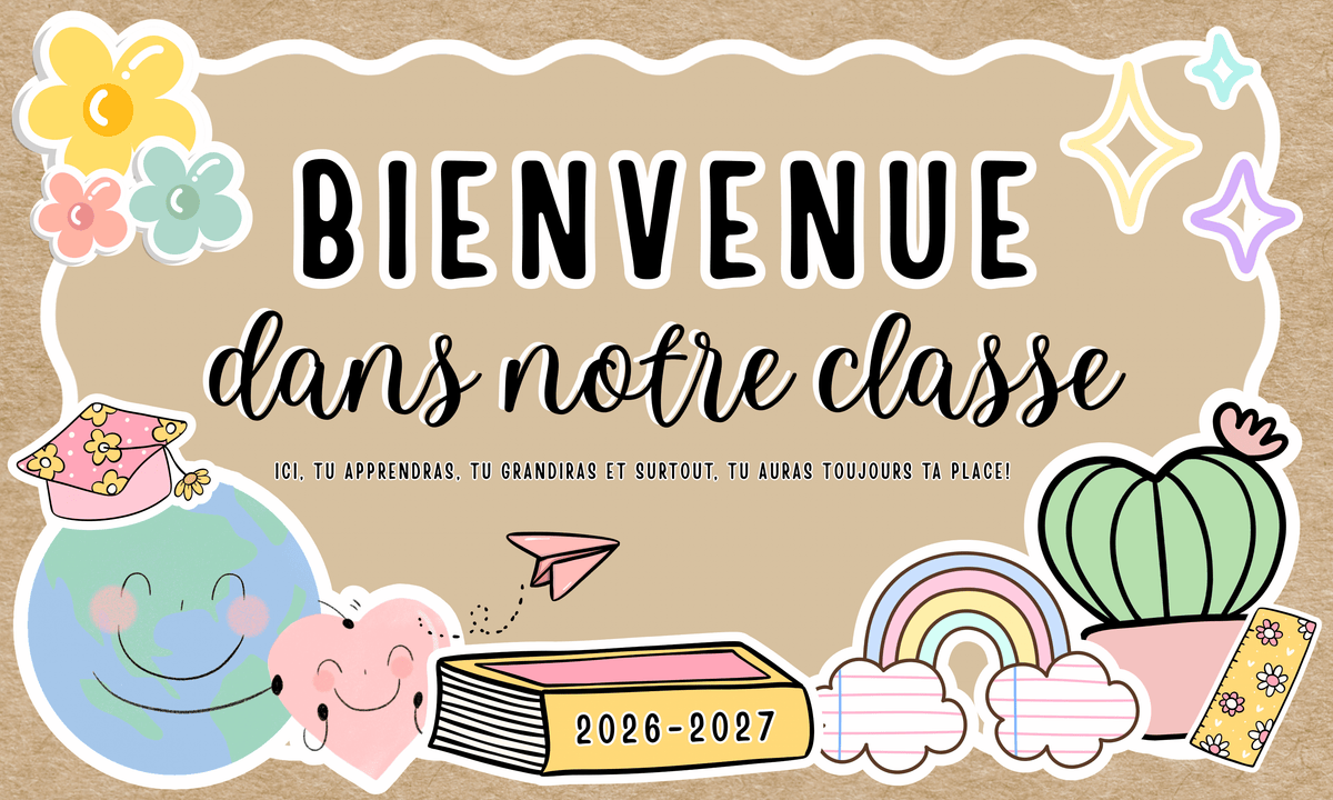 Banderoles Bienvenue 26-27