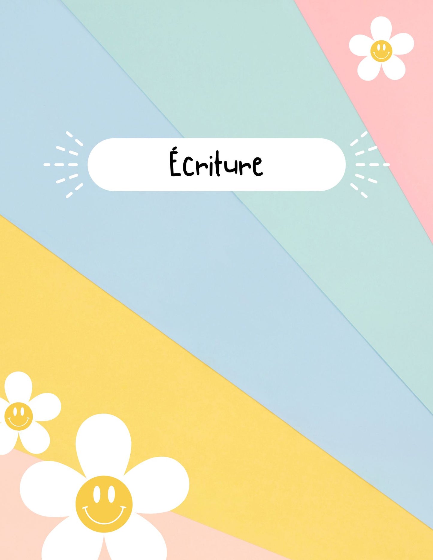 Ensemble d'affichage - Groovy Pastel