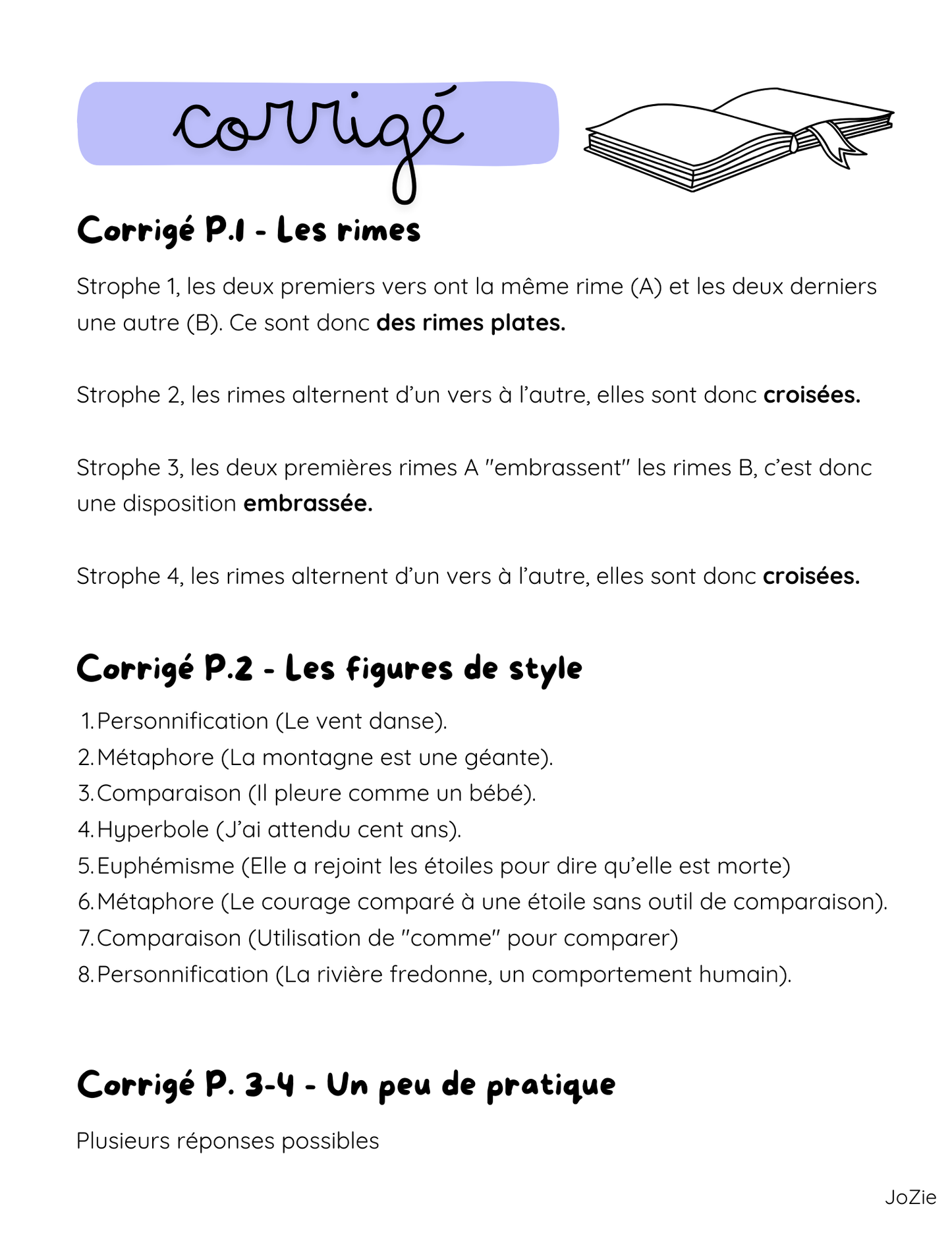 La poésie - Dossier complet
