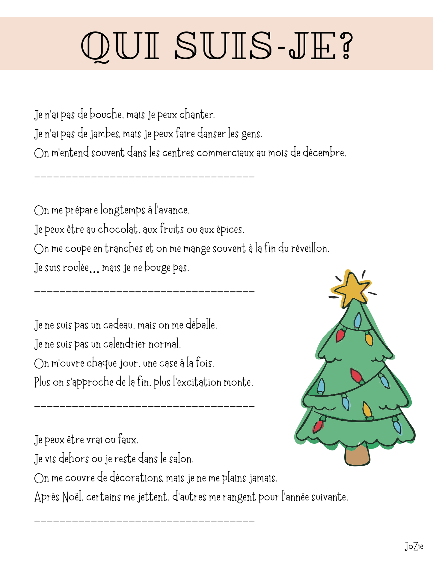 Passe-temps du temps des fêtes