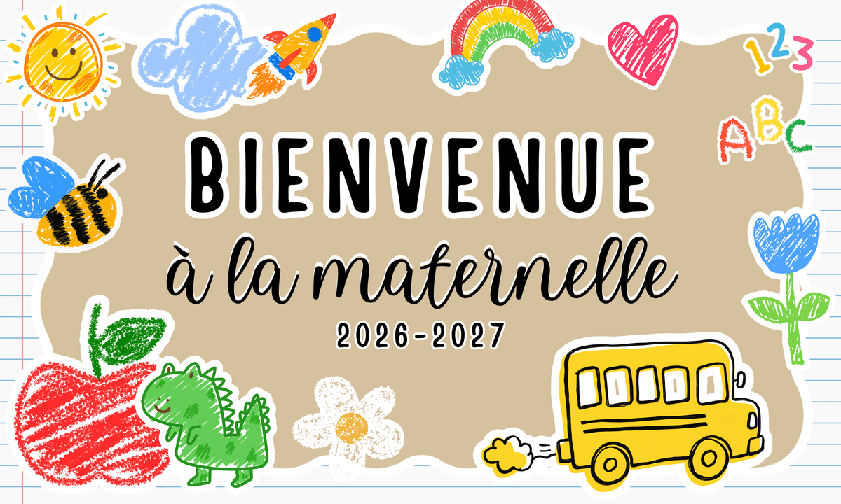 Banderoles Bienvenue 26-27