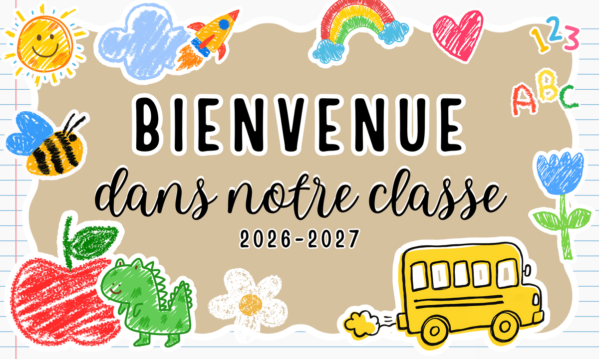 Banderoles Bienvenue 26-27