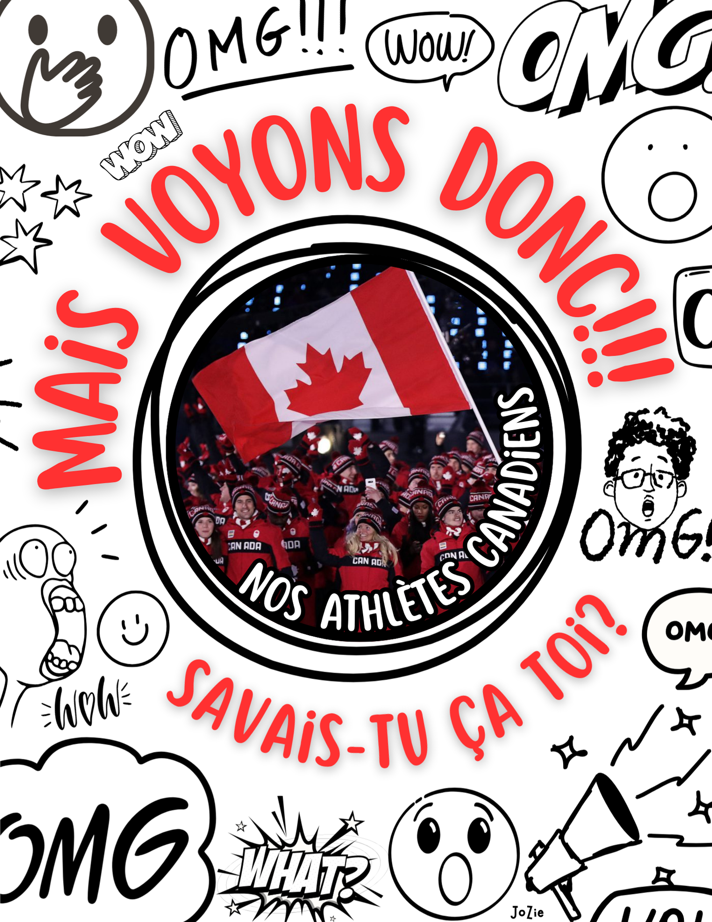 Mais voyons donc!!! Les Athlètes Canadiens - Recherche et écriture