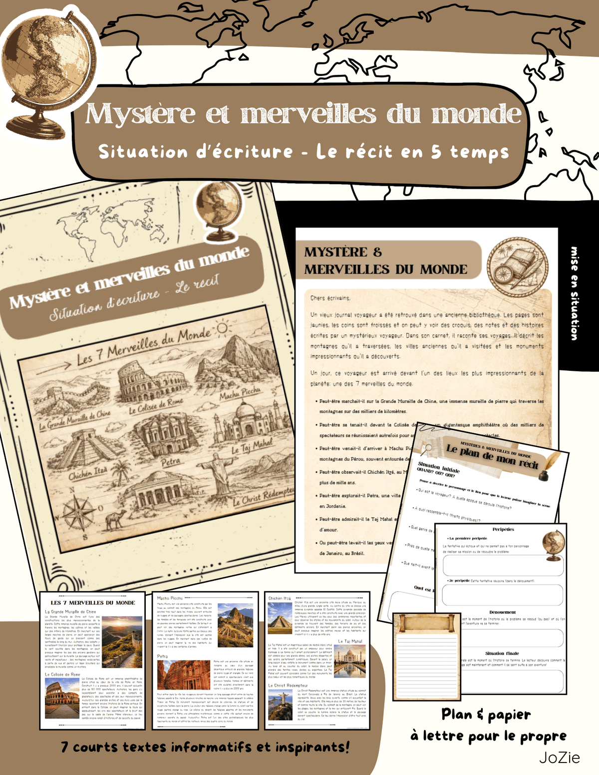 Écriture - Récit - Mystère & merveilles du monde