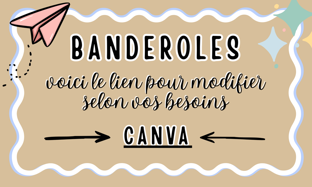 Banderoles Bienvenue 26-27