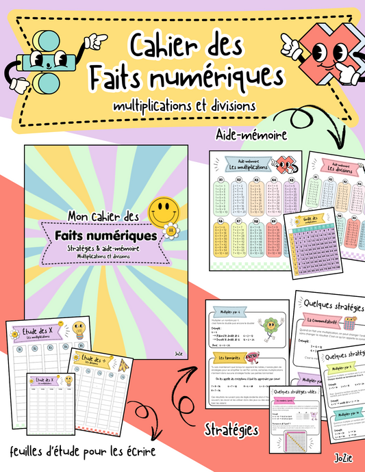 Cahier des faits numériques