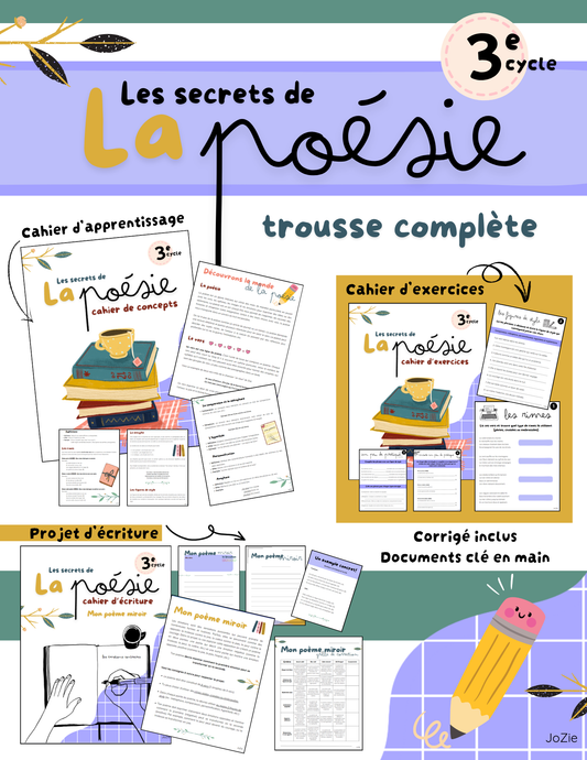 La poésie - Dossier complet