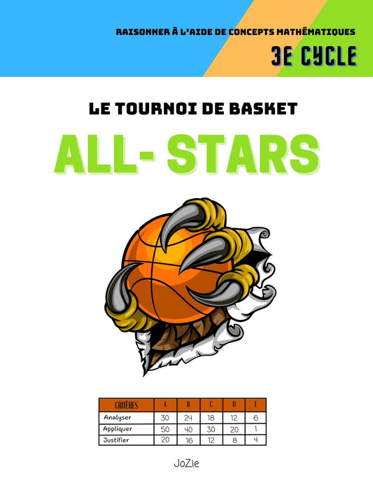 Le tournoi de Basket - Raisonner