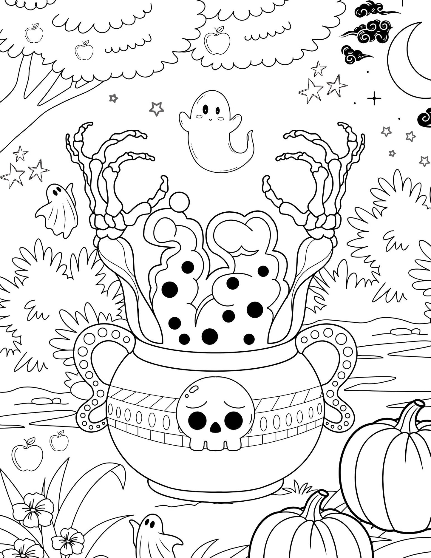 Lis et colorie - Halloween 3e cycle