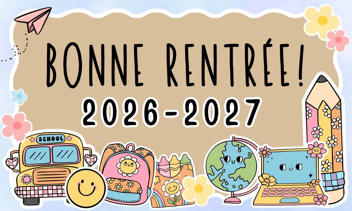 Banderoles Bienvenue 26-27