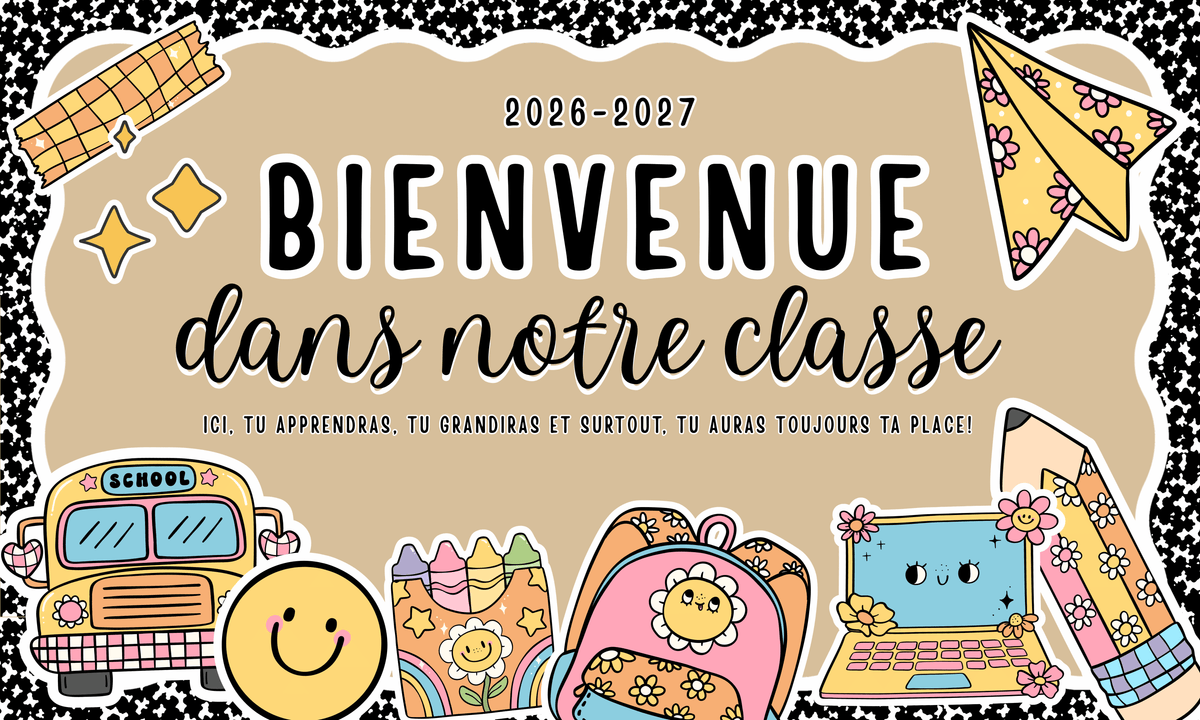 Banderoles Bienvenue 26-27