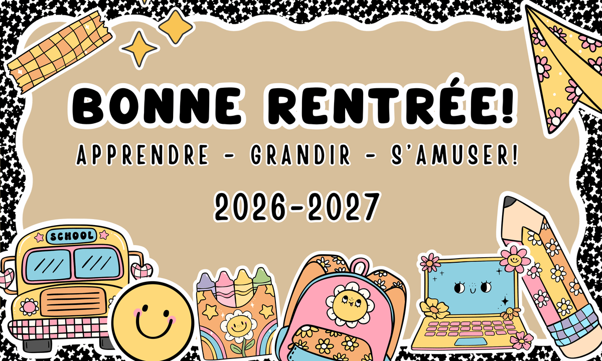 Banderoles Bienvenue 26-27