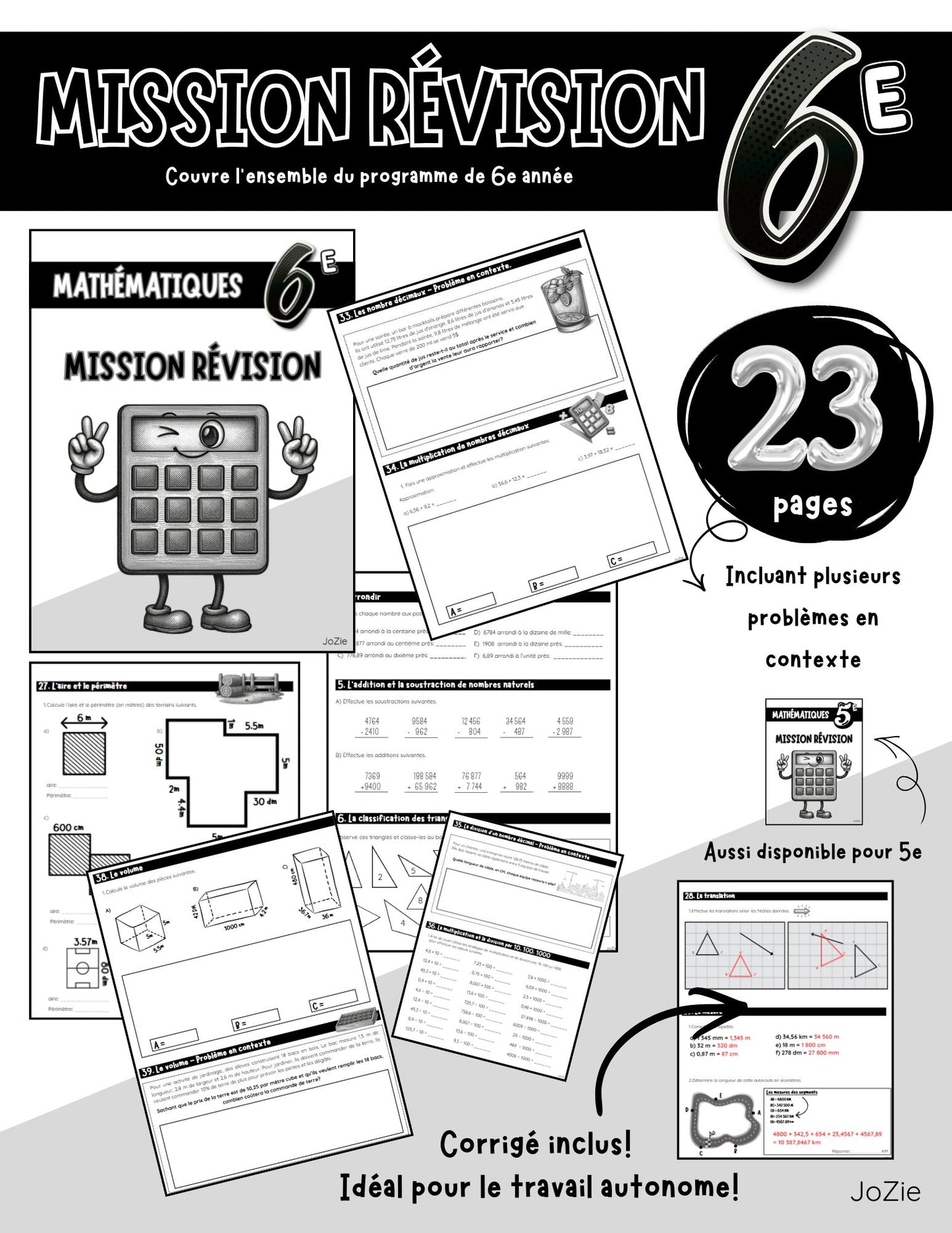 Mission révision - 6e