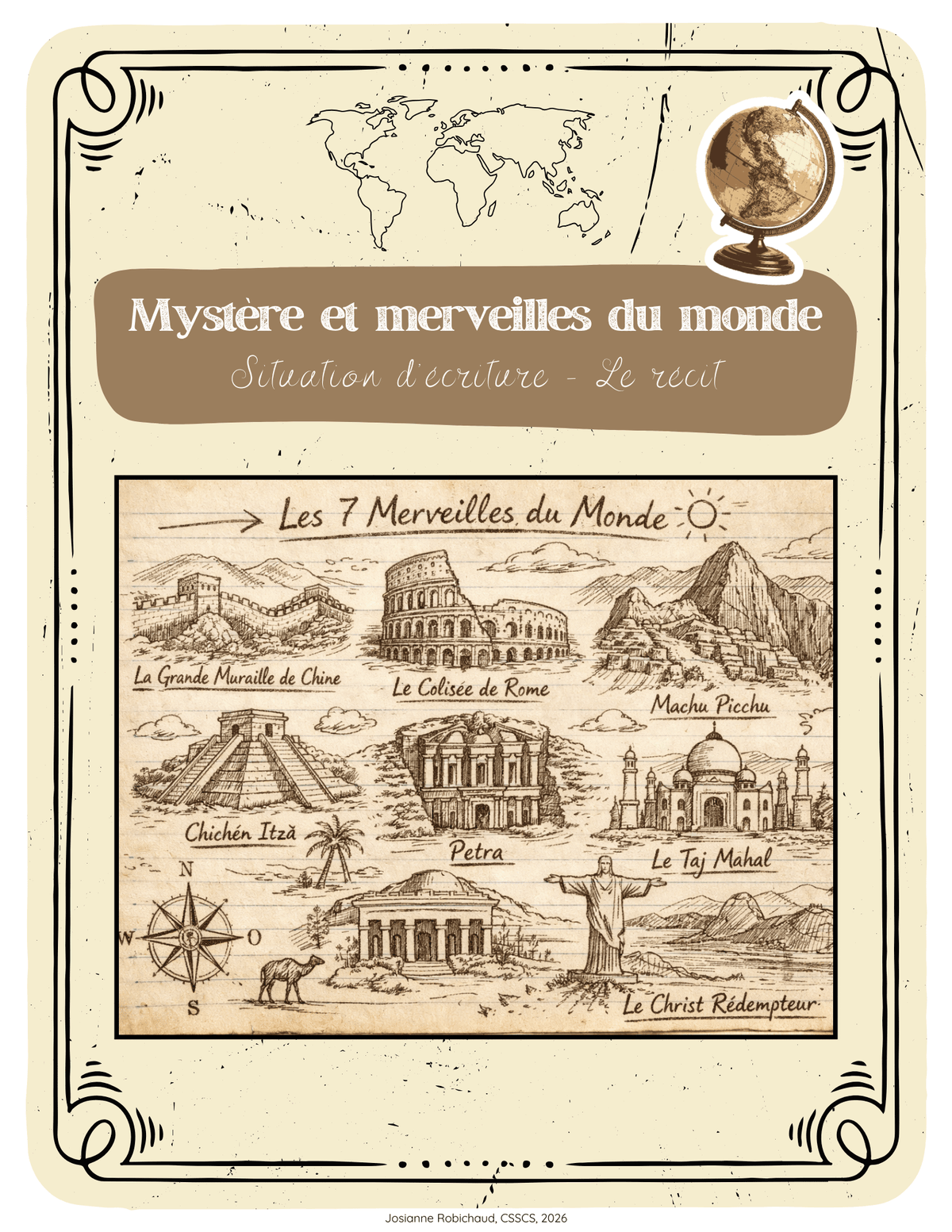 Écriture - Récit - Mystère & merveilles du monde