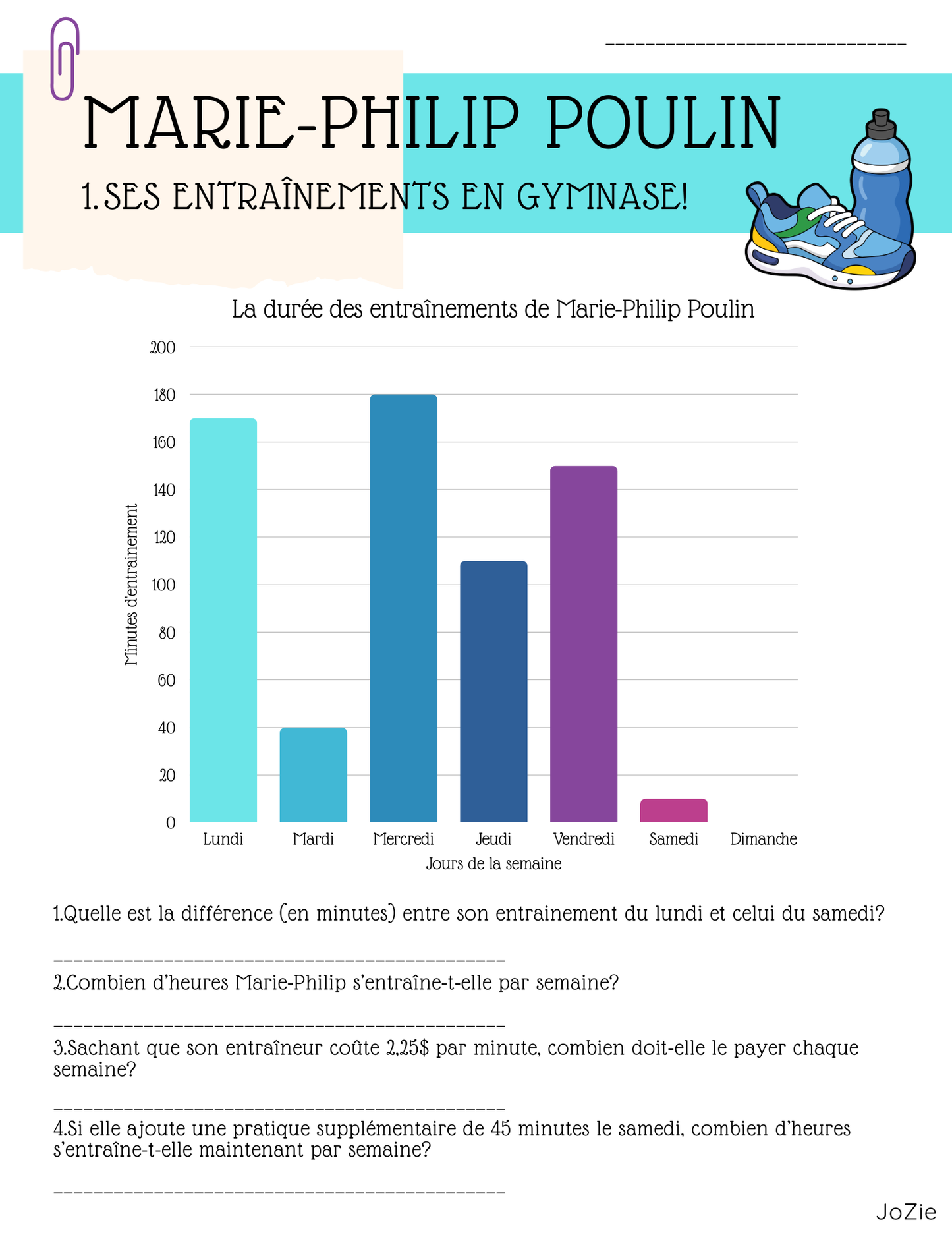 Les diagrammes - 3e cycle