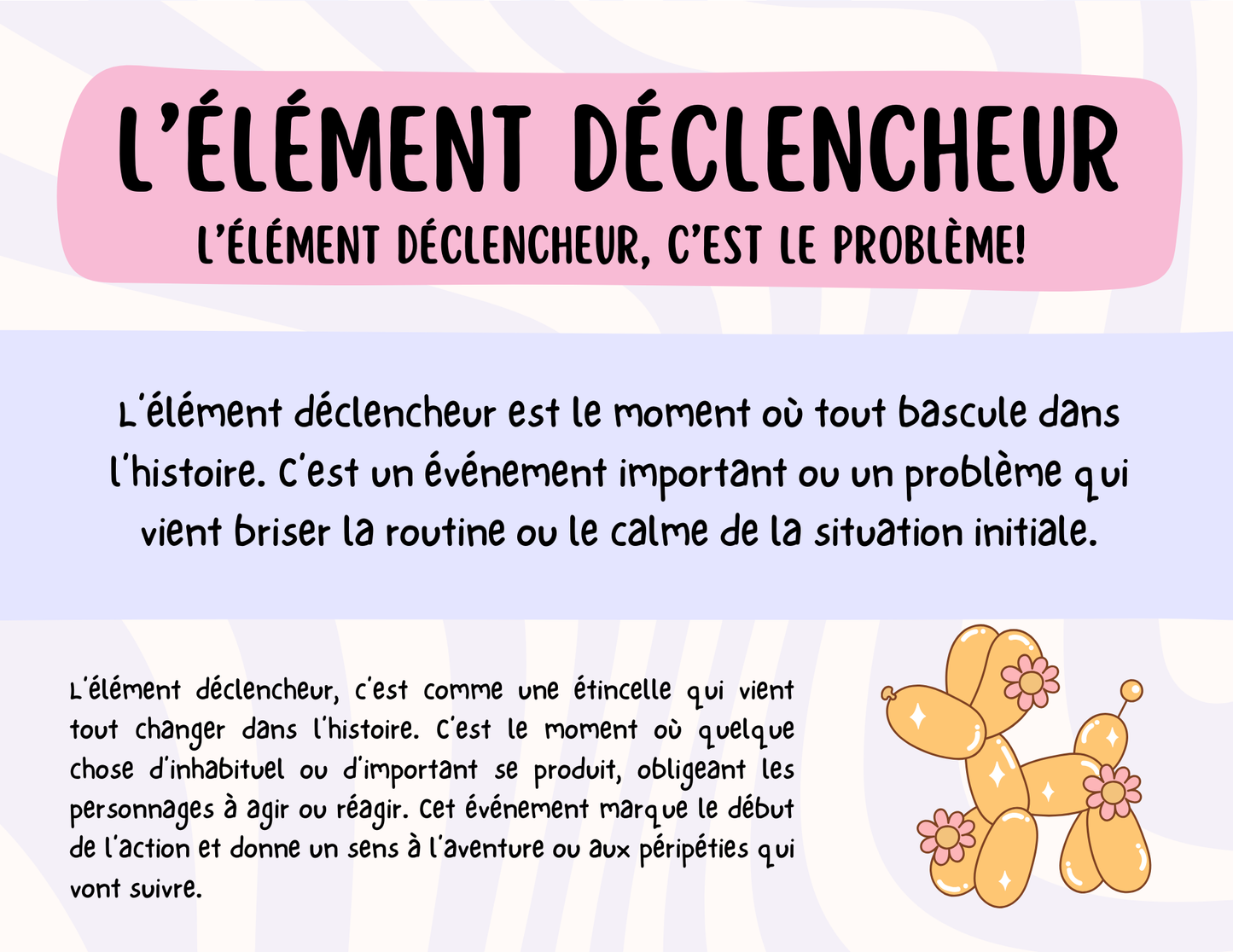 Le récit en 5 temps - enseignement