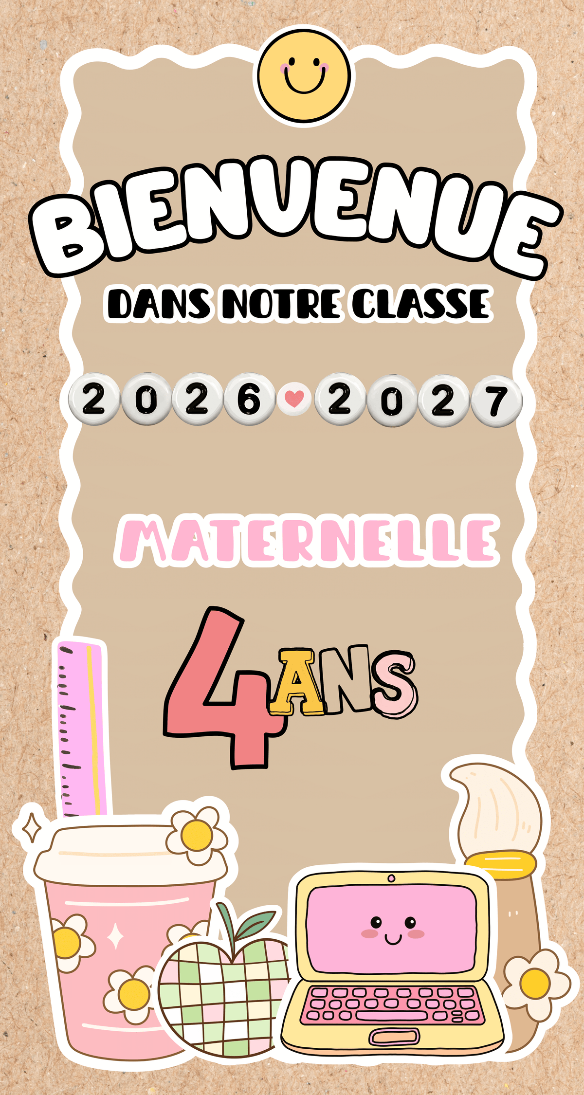 Banderoles de porte - préscolaire