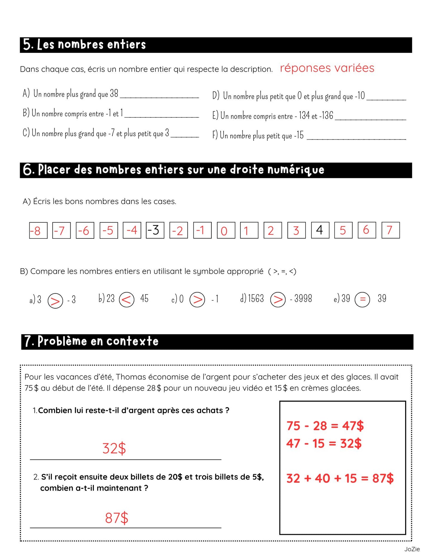 Mission révision - 5e