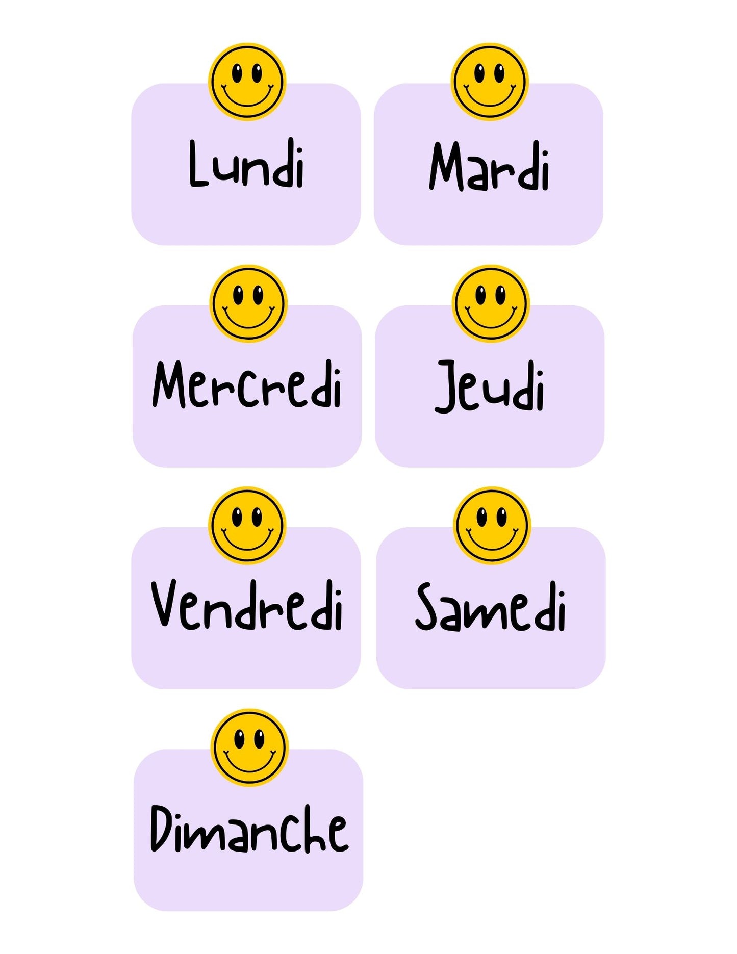 Ensemble d'affichage - Groovy Pastel