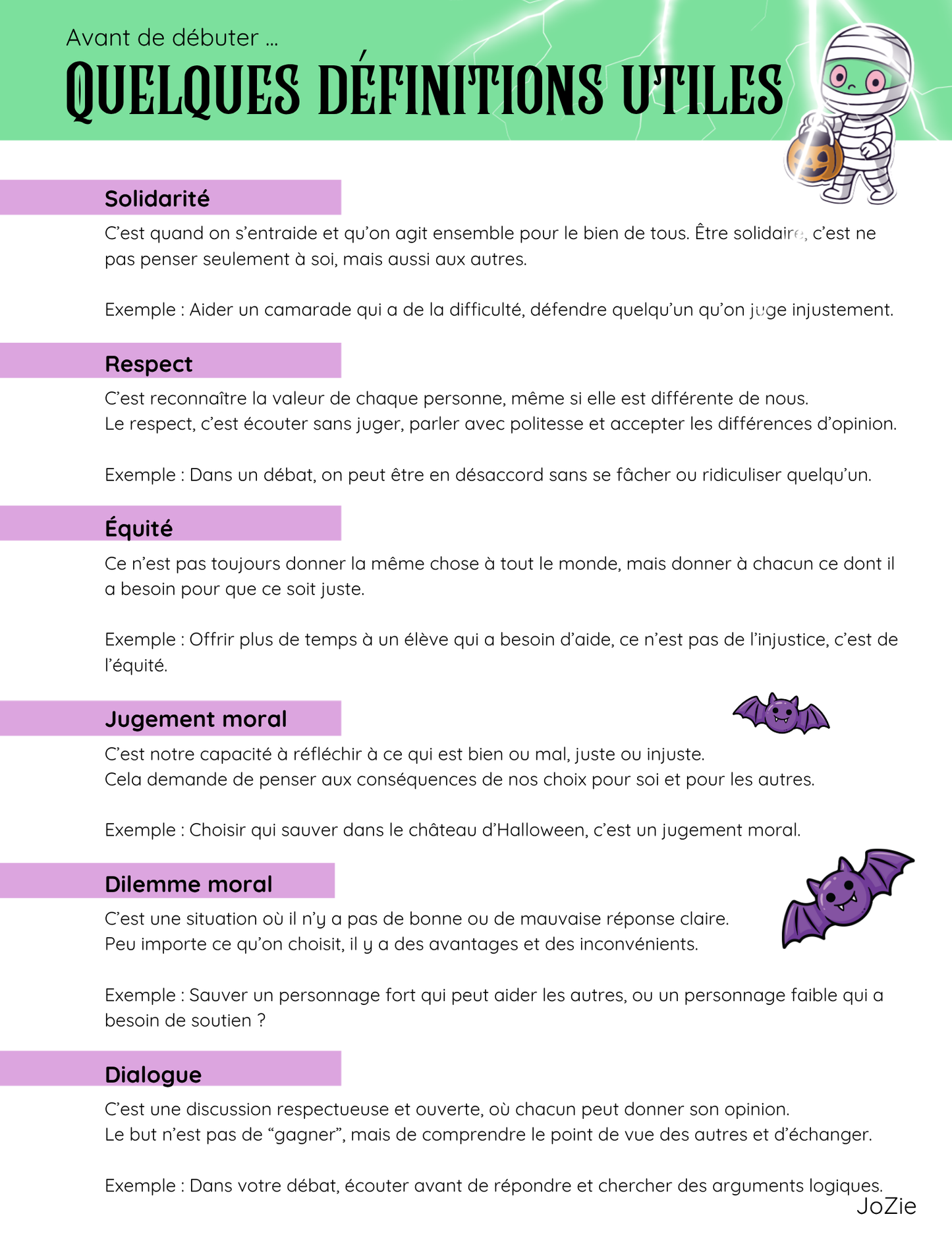 Créatures en péril - CCQ 3e cycle