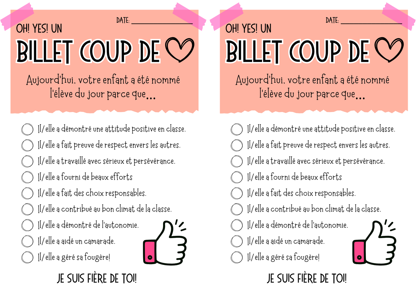 Gestion des comportements