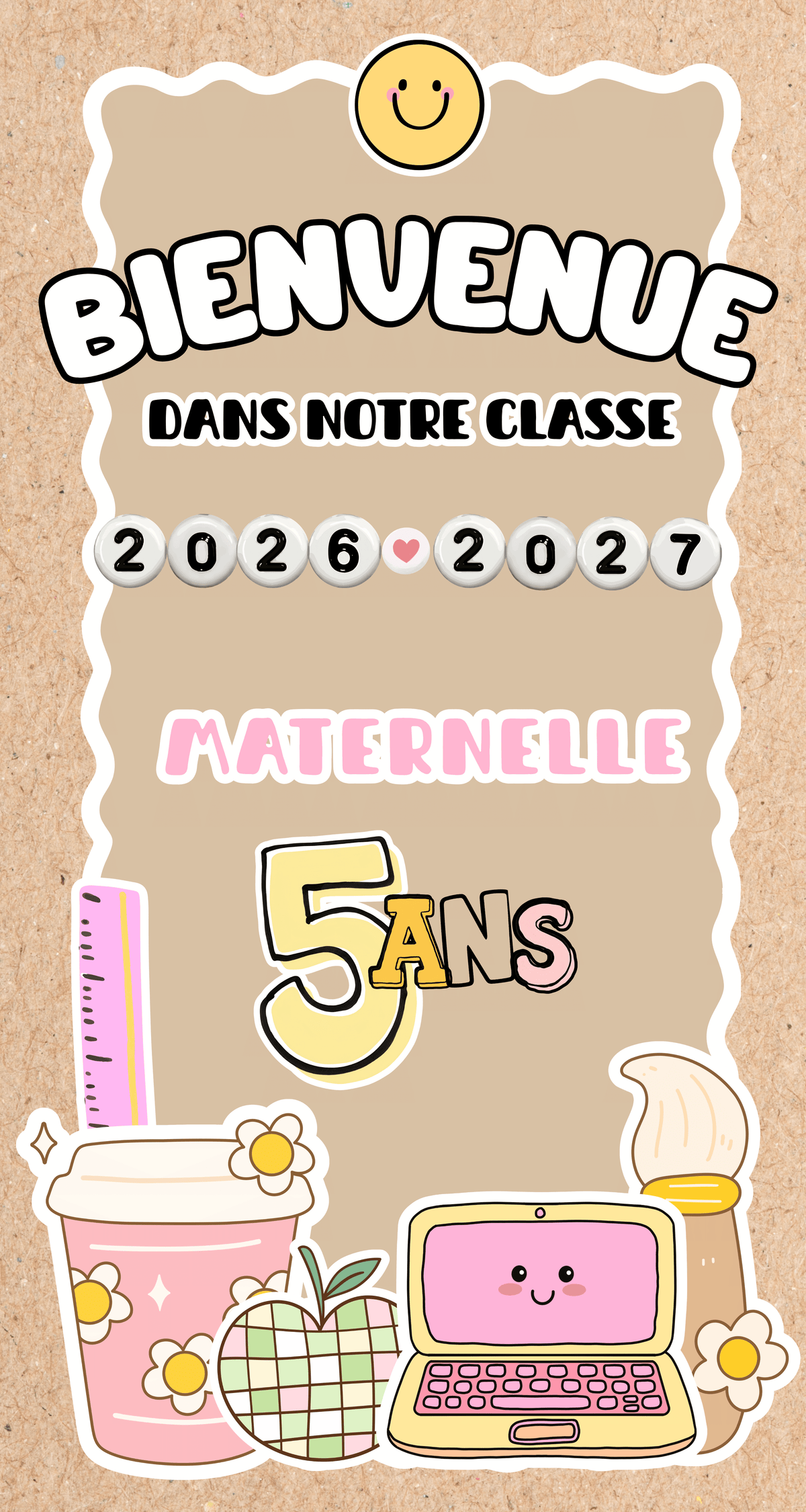 Banderoles de porte - préscolaire