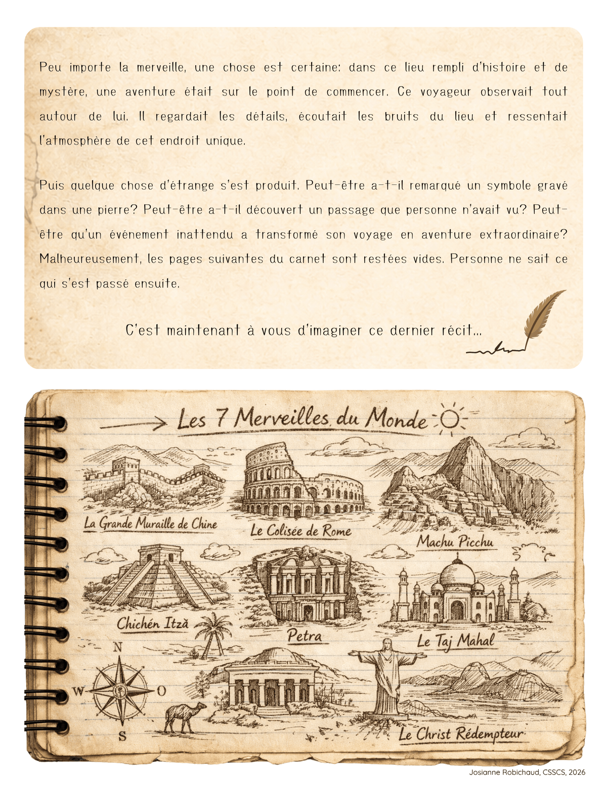 Écriture - Récit - Mystère & merveilles du monde