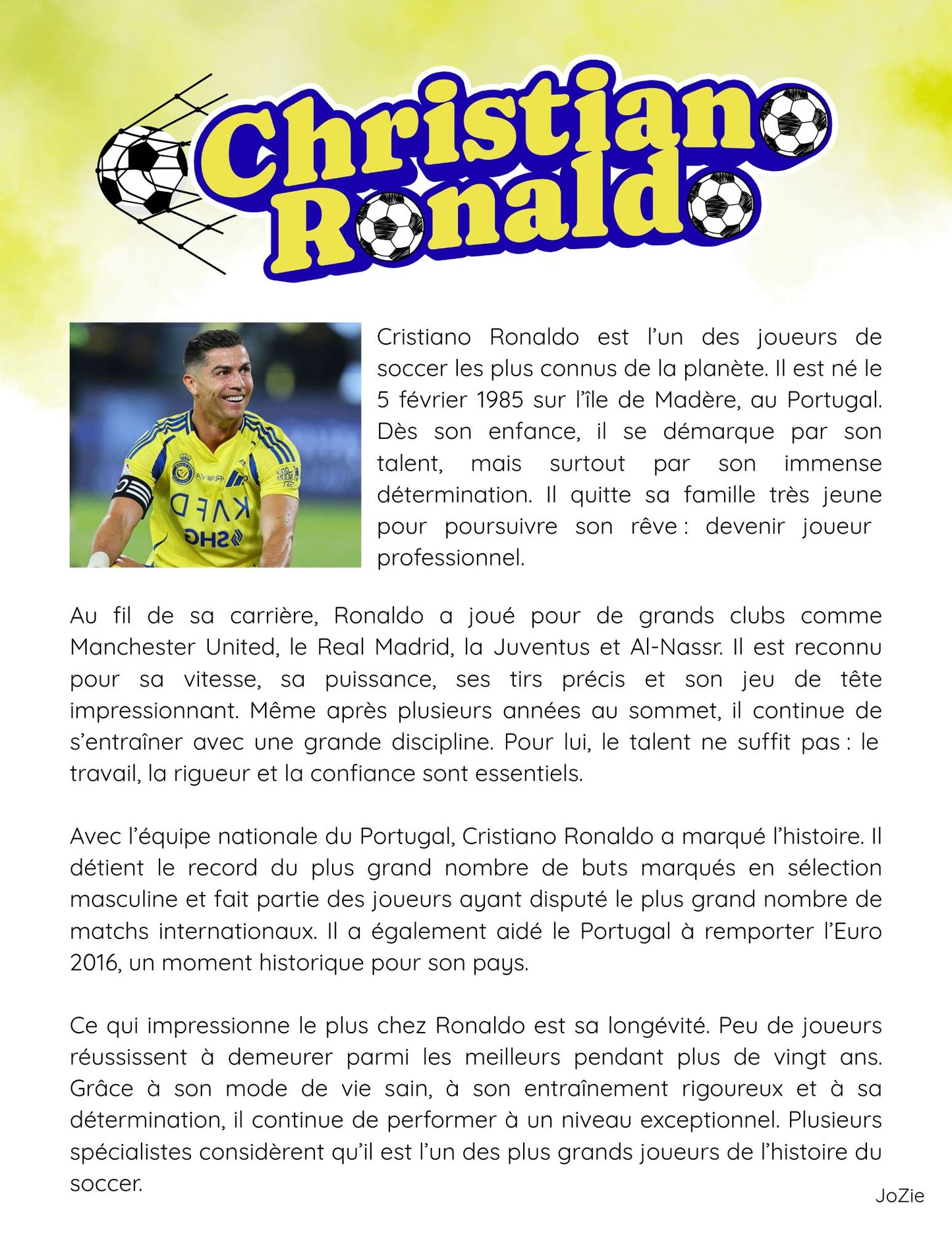 FIFA - lecture + jeux