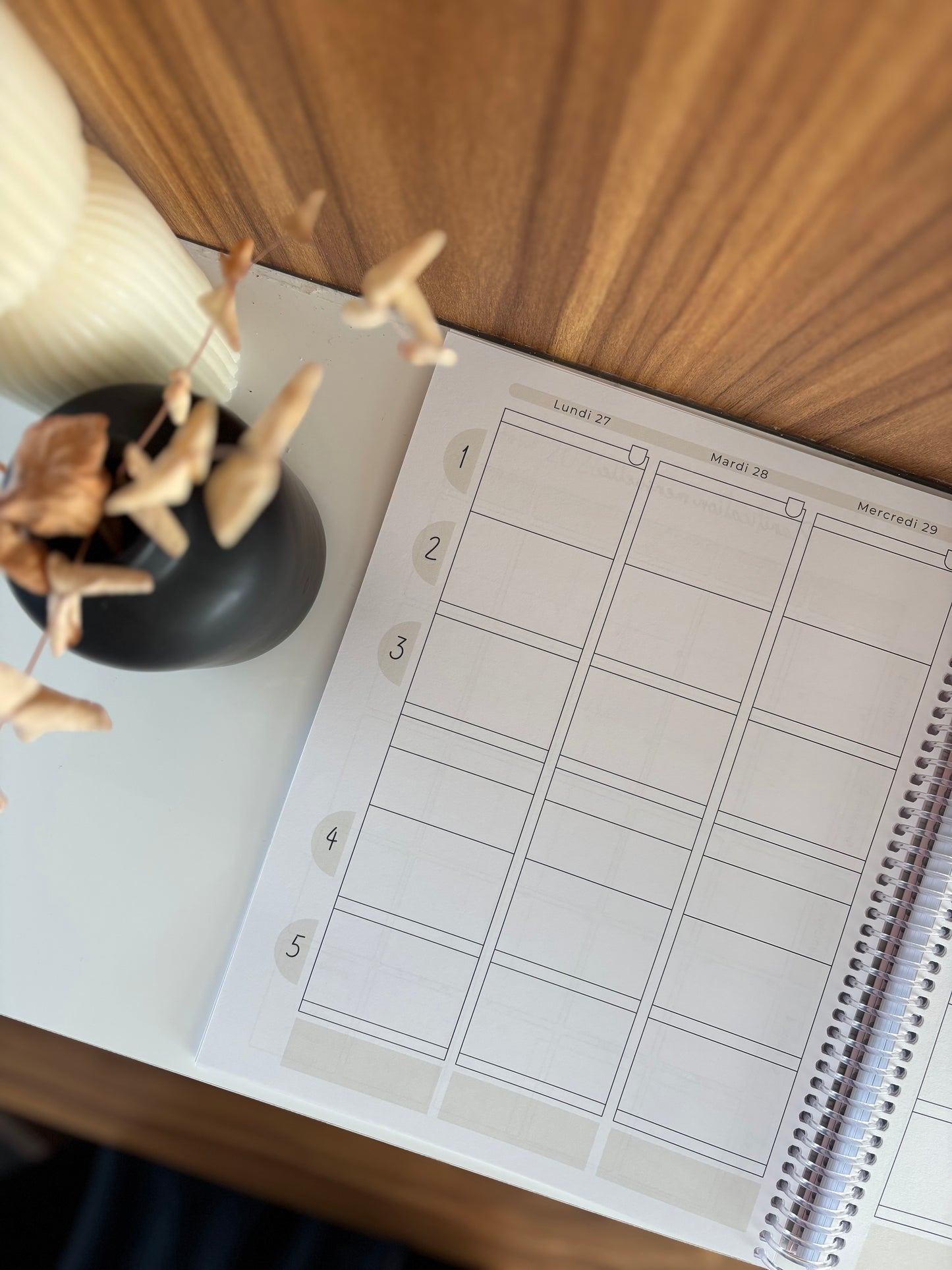 5 périodes avec battement (3am+ battement et 2pm)