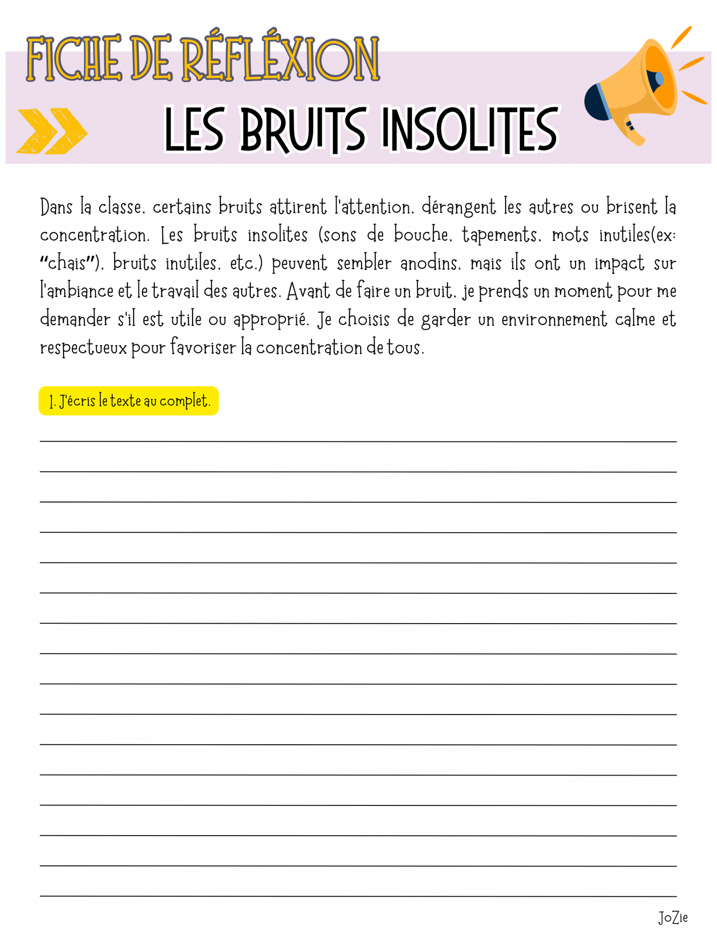 Gestion des comportements